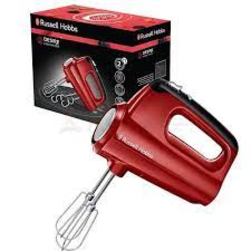 Batteur à Main RUSSELL HOBBS - 350 Watts - Rouge (24670-56) Batteur à Main RUSSELL HOBBS - 350 Watts - Rouge (24670-56)